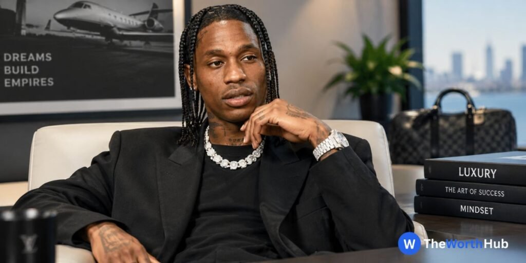 How much is Travis Scott worth in 2026